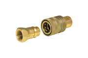 Apache Steel 1/2 in. D X 1/2 in. D Hydraulic Coupler