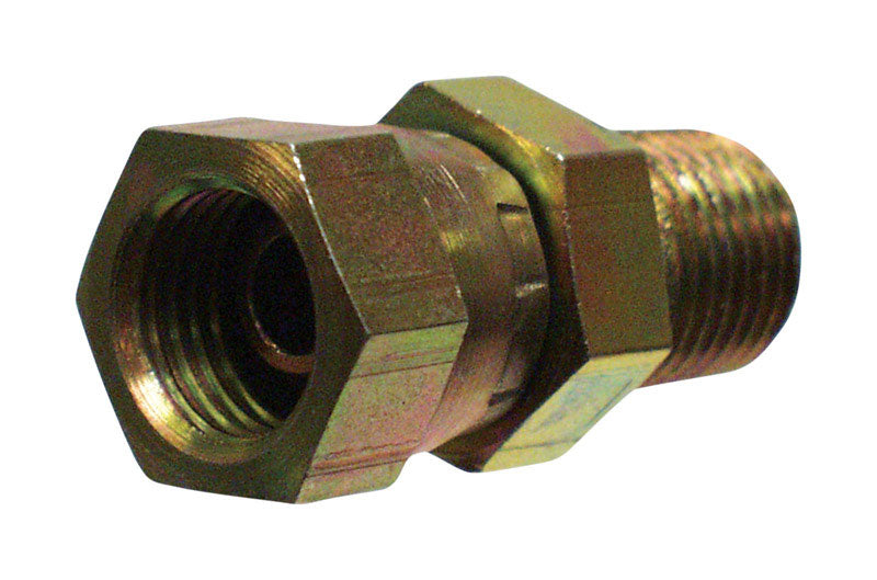 Apache Steel 1/2 in. D X 3/8 in. D Hydraulic Adapter