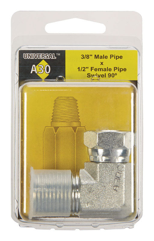 Apache Metal 3/8 in. D X 1/2 in. D Hydraulic Adapter