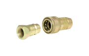 Apache Steel 1/2 in. D X 1/2 in. D Hydraulic Coupler