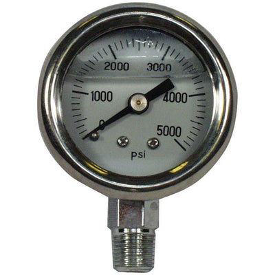 Universal Pressure Gauge 5000 psi