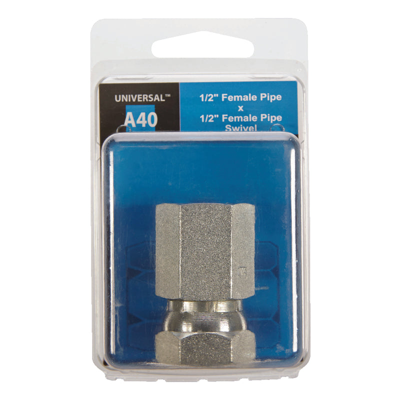 Apache Steel 1/2 in. D X 1/2 in. D Hydraulic Adapter