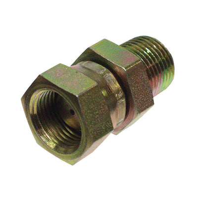 Apache Steel 1/2 in. D X 1/2 in. D Hydraulic Adapter