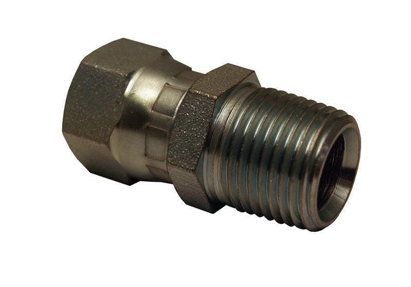 Apache Steel 1/2 in. D X 1/2 in. D Hydraulic Adapter