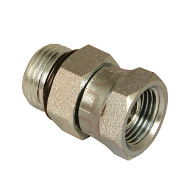 Apache Steel 3/8 in. D X 1/4 in. D Hydraulic Adapter