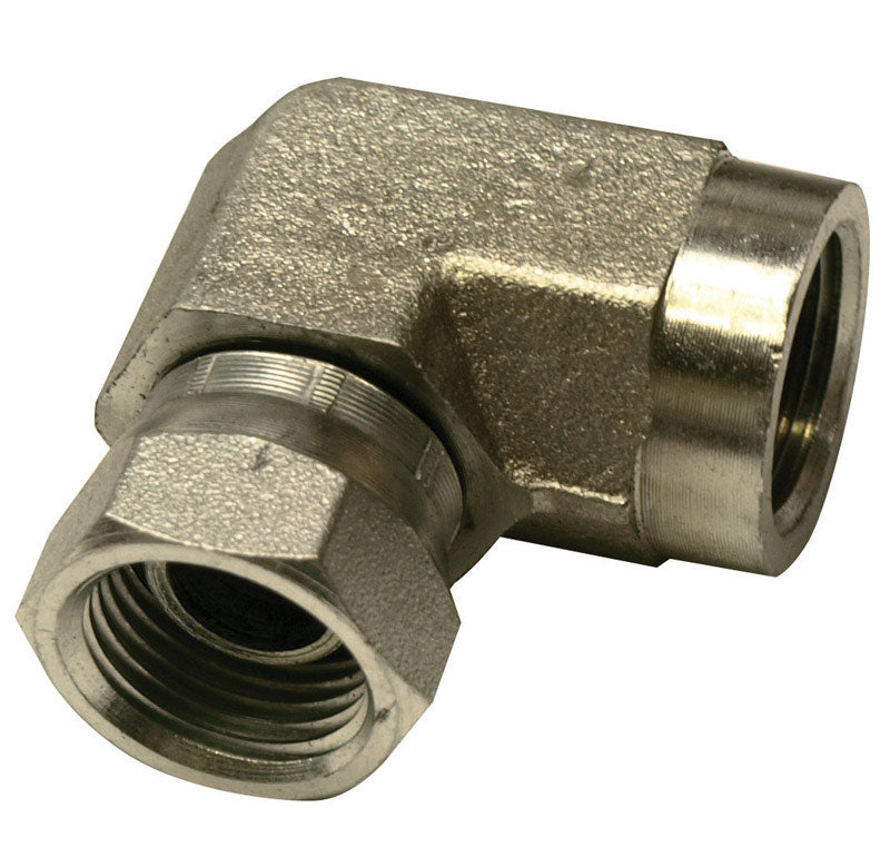 Apache Steel 3/8 in. D X 3/8 in. D Hydraulic Adapter