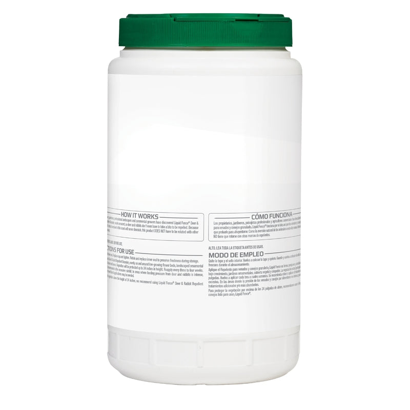 Liquid Fence Animal Repellent Granules For Deer and Rabbits 32 oz