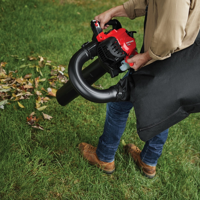Craftsman CMXGAAMR7BVM 205 mph 450 CFM Gas Handheld Leaf Blower/Vacuum Tool Only