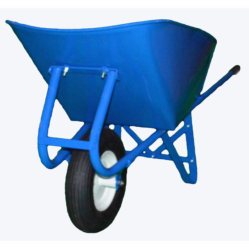 Wellmade Miller Steel Contractor Wheelbarrow 6 cu ft