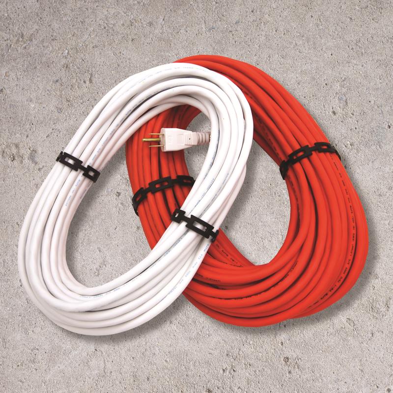 Master Mark Chainlock 1 in. H X 100 ft. W X 0.05 in. D Black Plastic Tree Chainlock