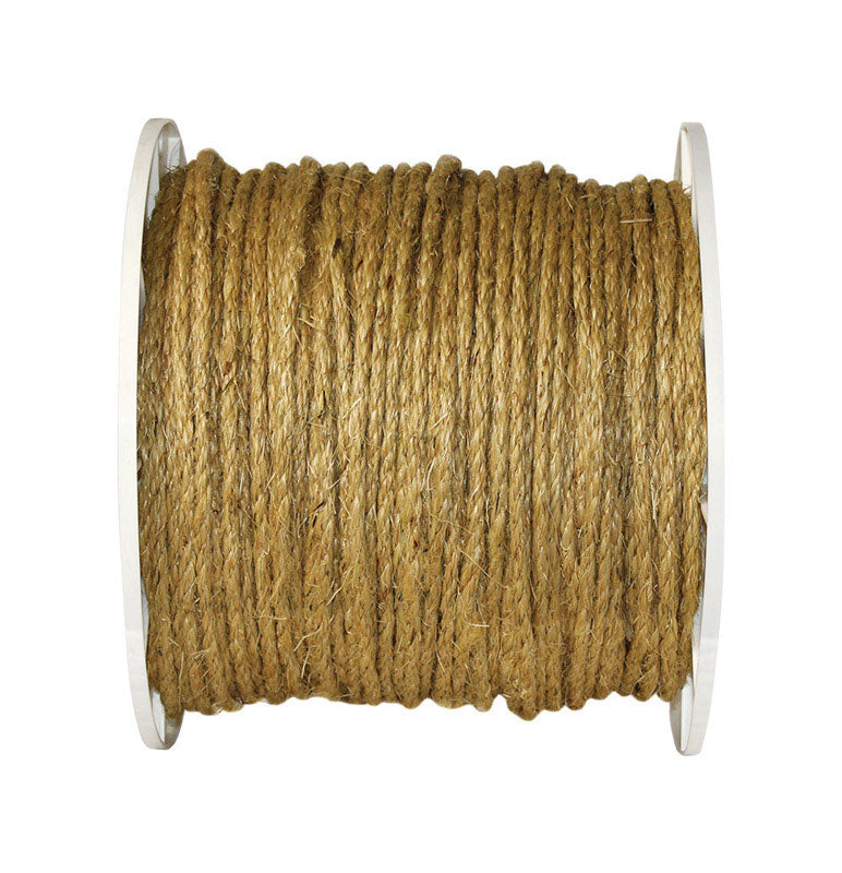 Koch Industries 1/4 in. D X 600 ft. L Natural Twisted Sisal Rope