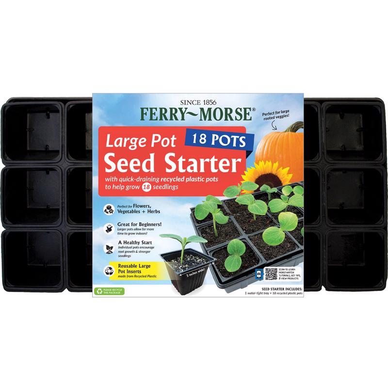 Ferry-Morse 18 Cells 11 in. W X 22 in. L Seed Starting Kit