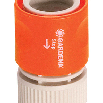 Gardena 5/8 in. Plastic Threaded Female Hose Connector with Water Stop