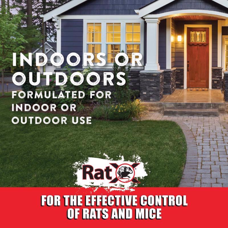 RatX Non-Toxic Bait Pellets For Mice and Rats 8 oz