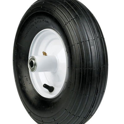 Arnold 6 in. D X 14 in. D 445 lb. cap. Centered Wheelbarrow Tire Rubber
