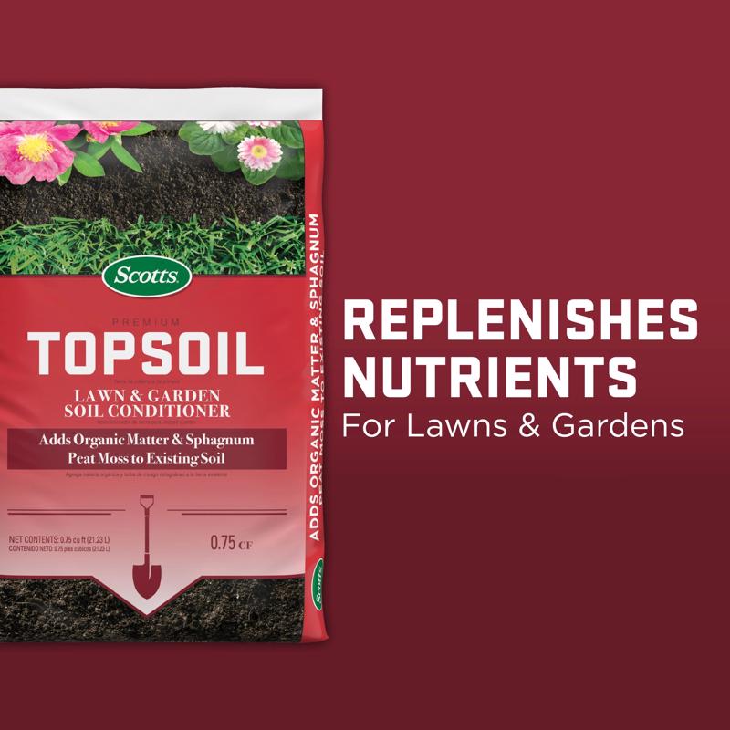 Scotts Premium Lawn Top Soil 0.75 cu ft