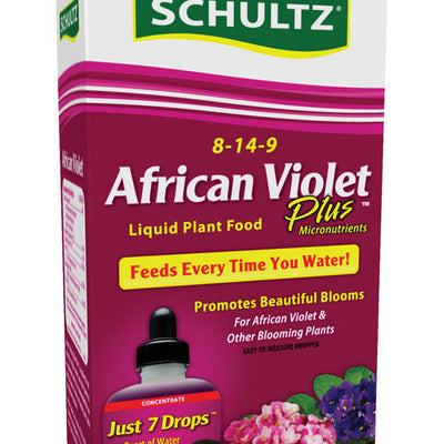 Schultz African Violet Plus Liquid Plant Food 4 oz