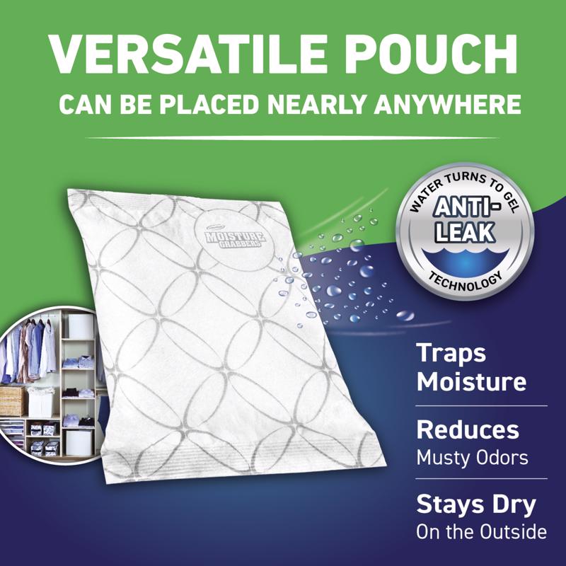 Concrobium Moisture Grabbers XL Humidity-Absorbing Pouch No Scent 35.3 oz