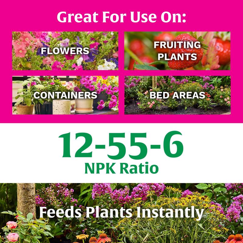Scotts Super Bloom Granules Azalea, Daffodils, Gardenia, Geraniums, Hibiscus Plant Food 2 lb