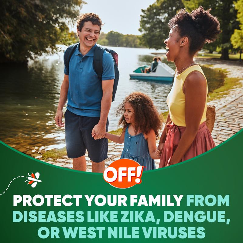 OFF! Deep Woods Insect Repellent Towelettes For Mosquitoes 12 pk