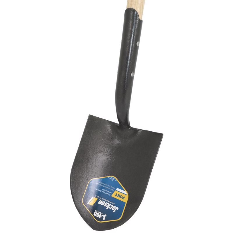 Jackson J-450 56 in. Steel Scoop Irrigation Shovel Wood Handle