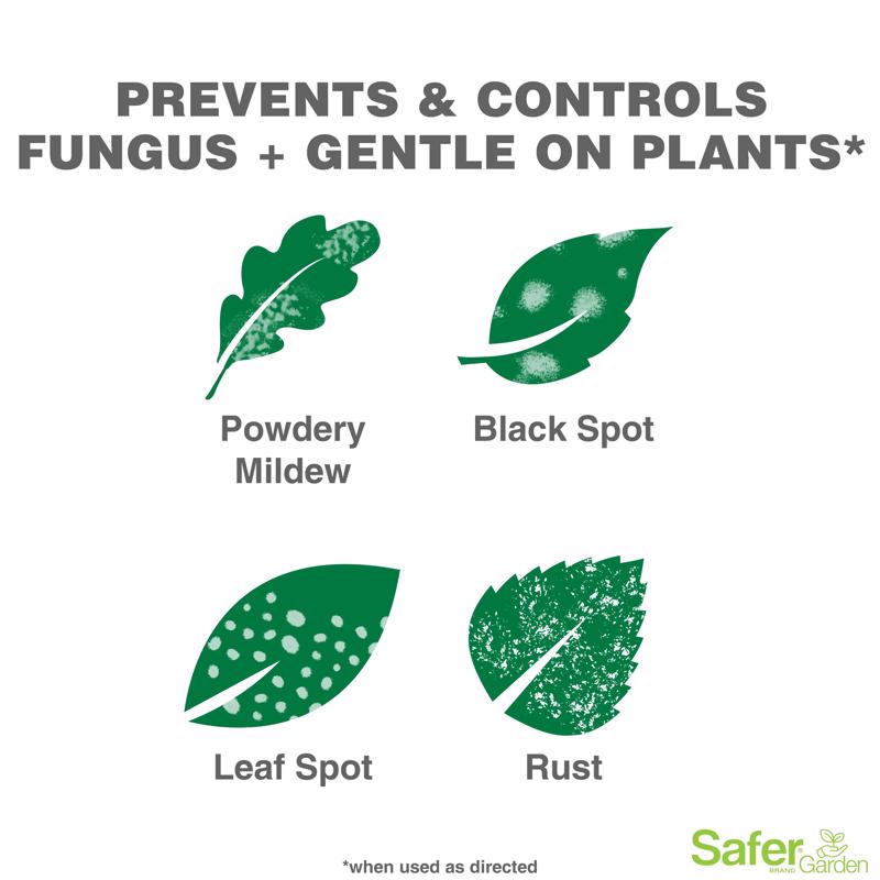 Safer Brand Organic Liquid Garden Fungicide 24 oz