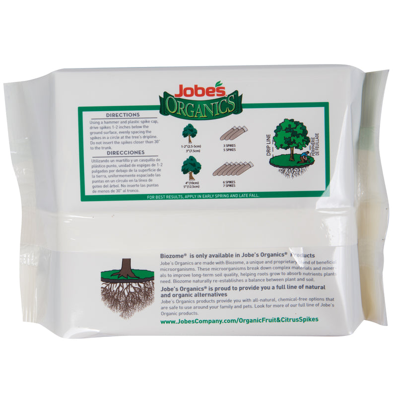 Jobe's Organic Shrubs/Trees/Vegetables 8-2-2 Plant Fertilizer 8 pk