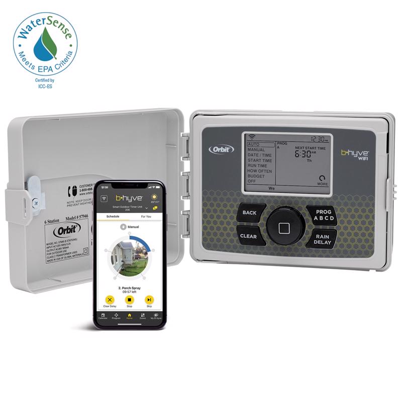 Orbit B-Hyve Programmable 12 Zone WiFi Sprinkler Timer