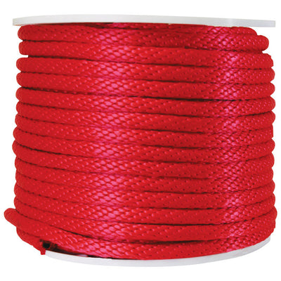 Koch Industries 5/8 in. D X 140 ft. L Red Solid Braided Polypropylene Derby Rope
