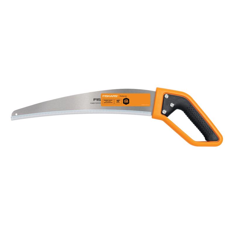 Fiskars Power Tooth 15 in. Steel Curved Tree Saw