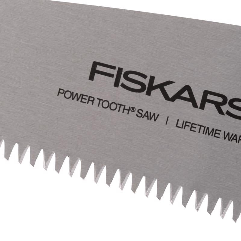 Fiskars Power Tooth 15 in. Steel Curved Tree Saw