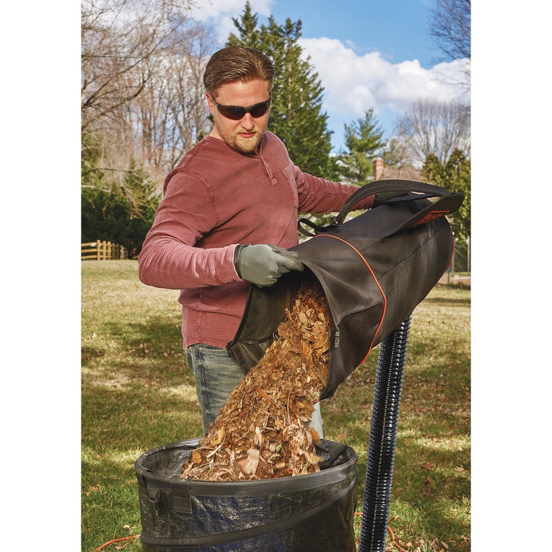 Black+Decker 250 mph 400 CFM Electric Backpack Blower/Mulcher/Vac