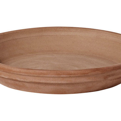 Deroma 1 in. H X 1 in. D X 4 in. D Clay Standard Plant Saucer Terracotta