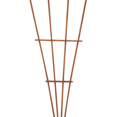 Panacea 72 in. H Brown Wood Trellis