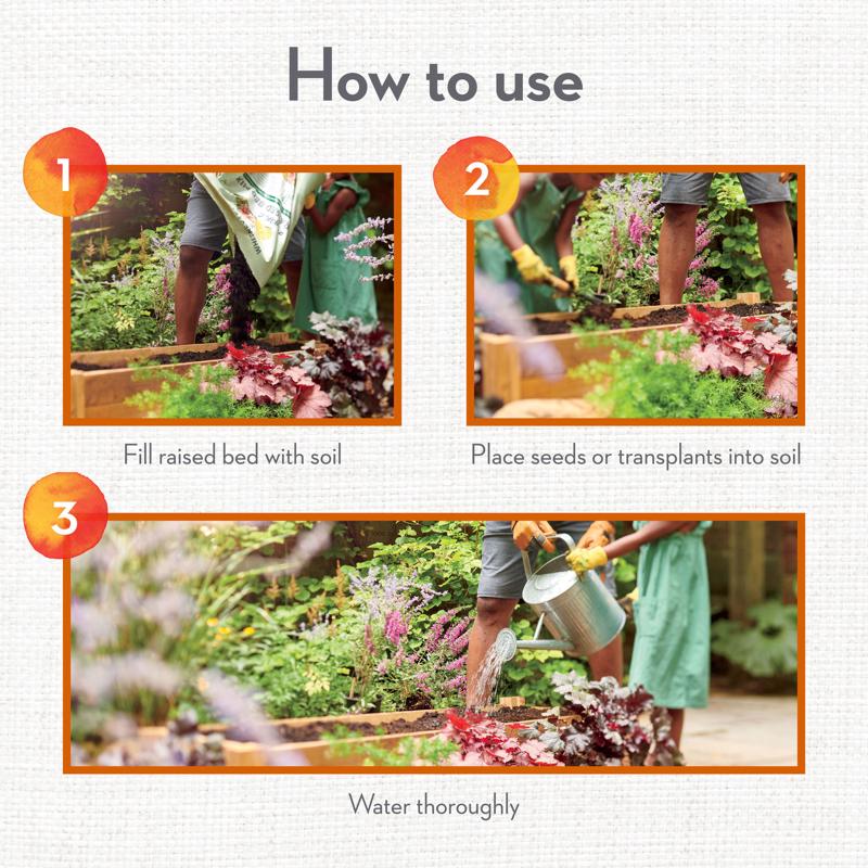 Whitney Farms Organic Fruit and Vegetable Raised Bed Mix 1.5 cu ft
