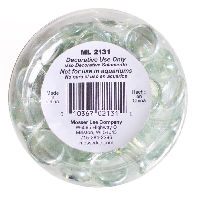 Mosser Lee Crystal Gems Clear Vase Filler 2.2 lb