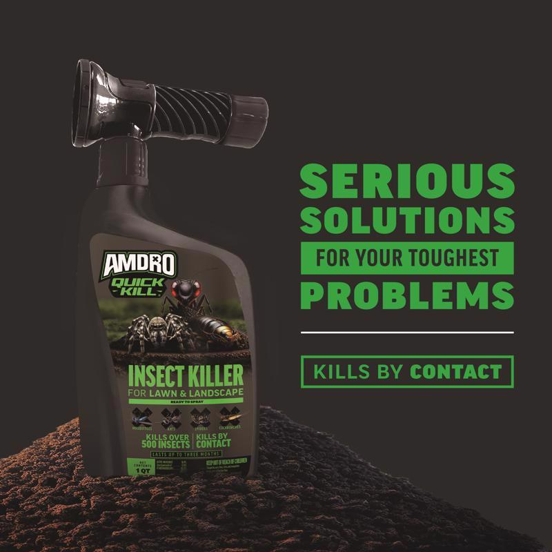 Amdro Quick Kill Insect Killer Liquid Concentrate 32 oz