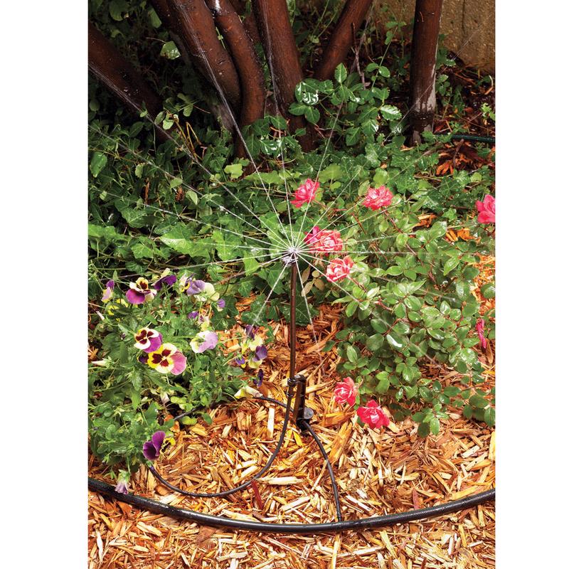 Rain Bird Full-Circle Drip Irrigation Micro Sprinkler on Stake 31 gph