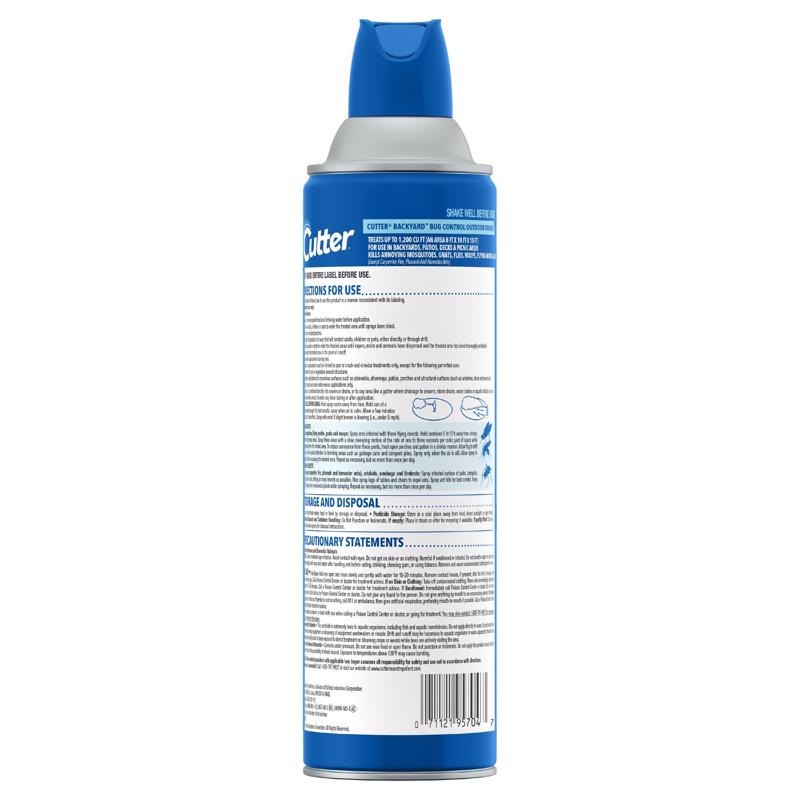 Cutter Backyard Insect Killer Fog 16 oz