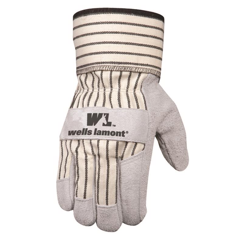 Wells Lamont Men's General Purpose Work Gloves Pearl Gray XL