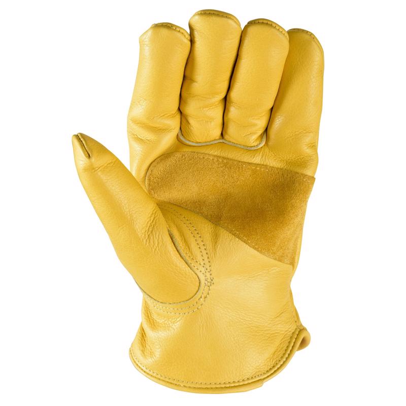 Wells Lamont Men's Cold Weather Work Gloves Tan/Yellow XXL