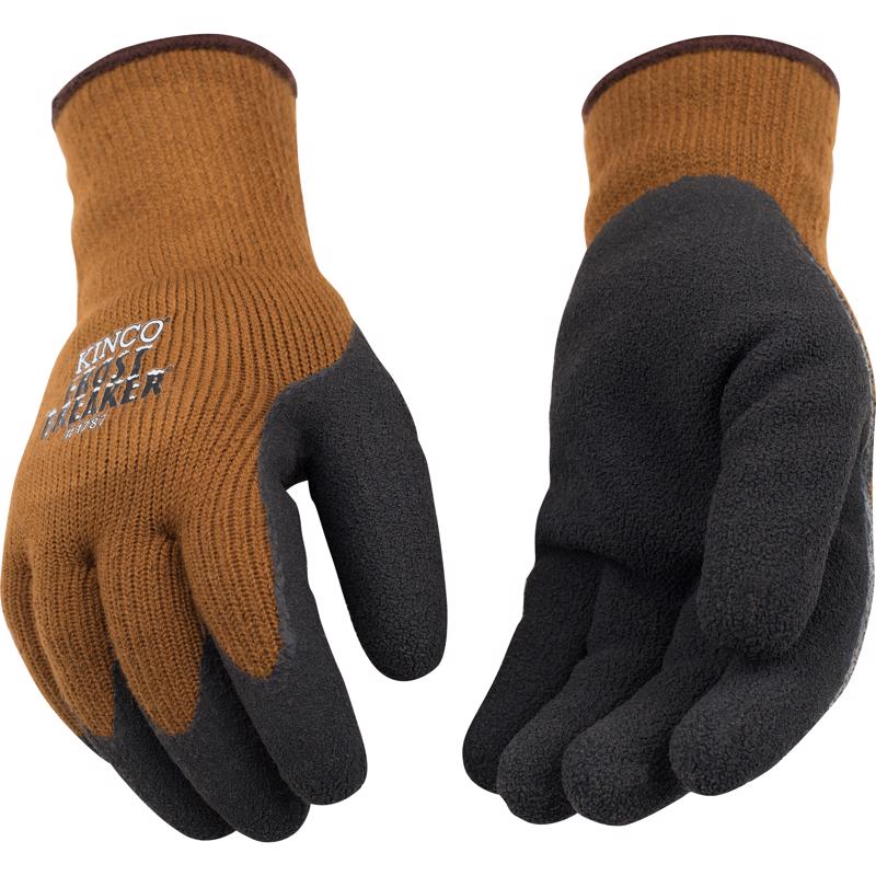 Kinco Men's Indoor/Outdoor Cold Weather Work Gloves Brown XL 1 pair
