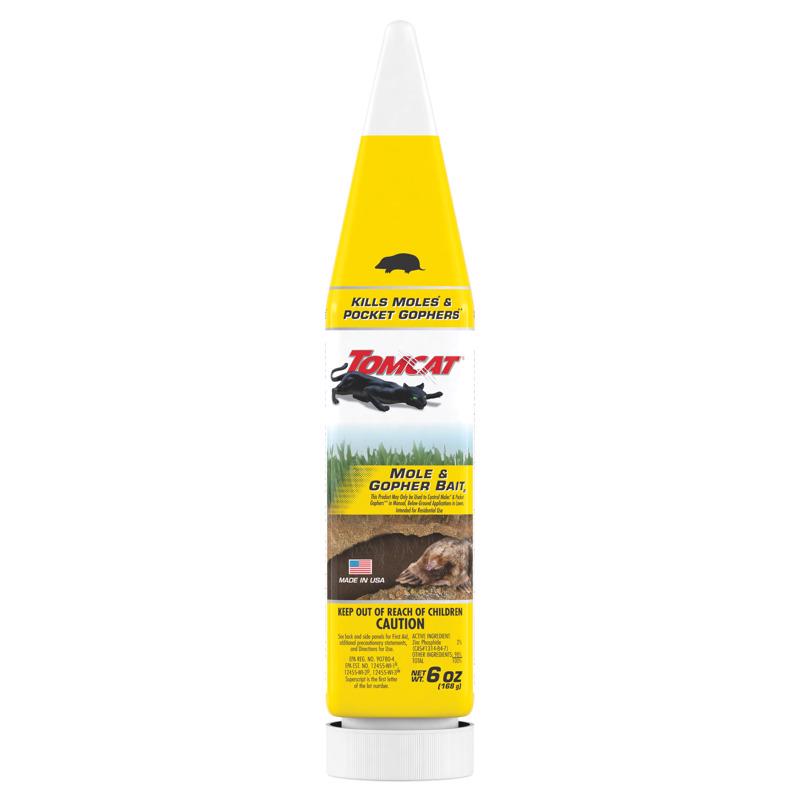 Tomcat Bait Pellets For Gophers and Moles 6 oz