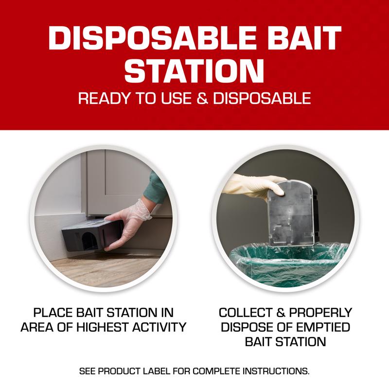 Tomcat Bait Station Blocks For Mice and Rats 4 oz