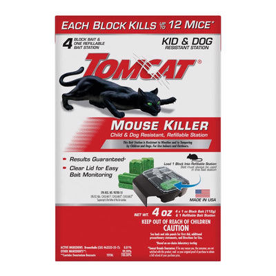 Tomcat Bait Station Blocks For Mice