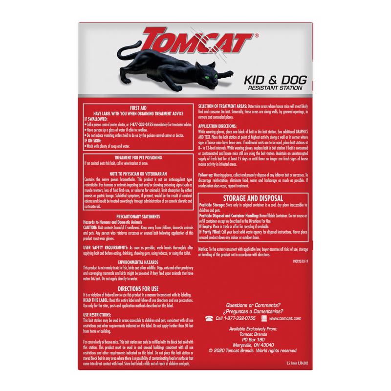 Tomcat Bait Station Blocks For Mice