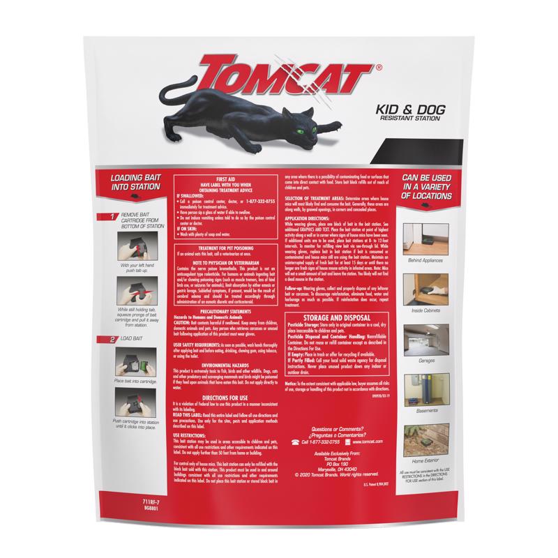 Tomcat Bait Station Blocks For Mice