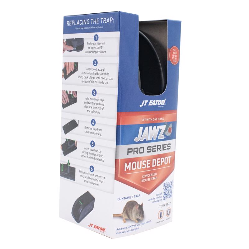 JT Eaton JAWZ Pro Series Small Covered Animal Trap For Mice
