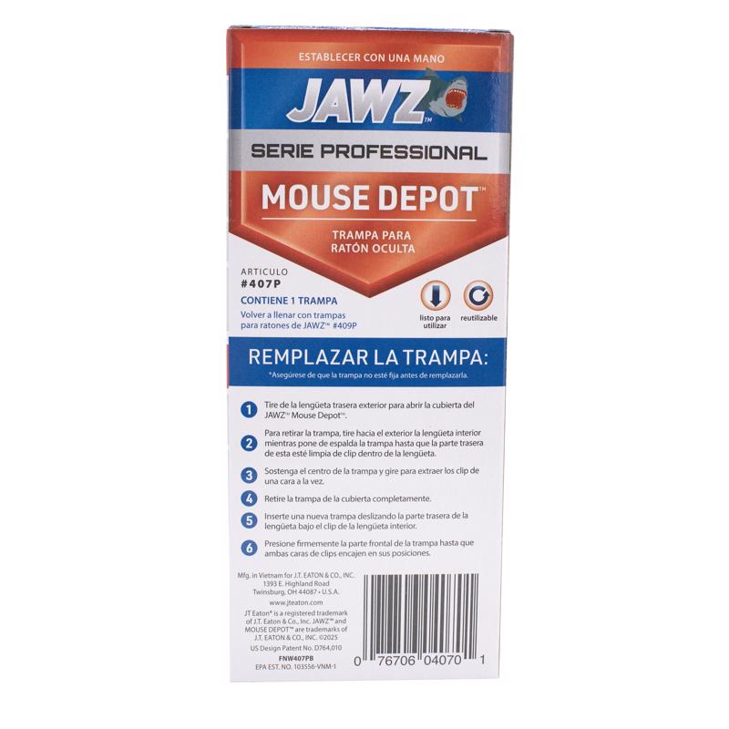 JT Eaton JAWZ Pro Series Small Covered Animal Trap For Mice