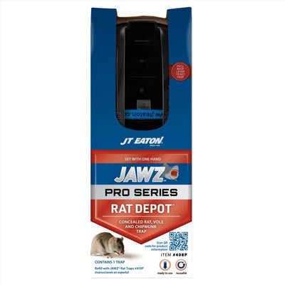JT Eaton JAWZ Pro Series Small Covered Animal Trap For Rats